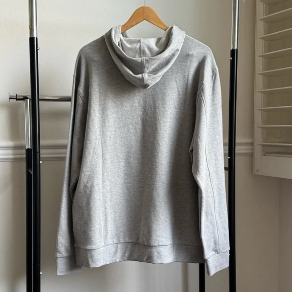 NEW Graphic Hoodie Gray with Blue Los Angeles Logo XXL Cotton Blend NWT - Picture 2 of 7